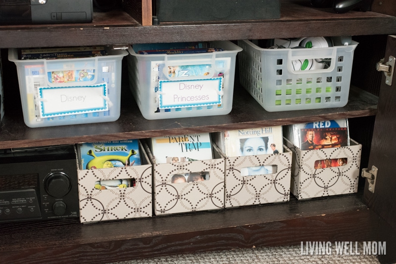 Dvd Blu Ray Organization How To Fit Your S Into A Small Space - Diy Dvd Storage Boxes