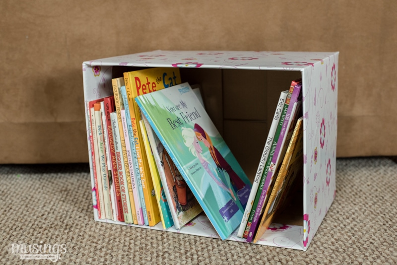 Make Your Own Bookcase for Under 10 Living Well Mom