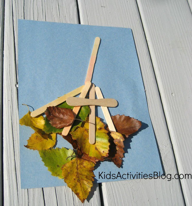 Fall Leaf Craft | Kids Activity Blog