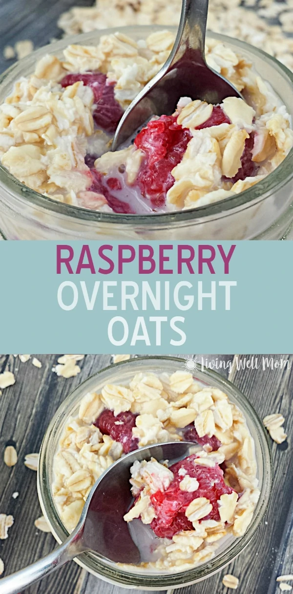 Here’s an easy overnight oats recipe that will make everyone’s day - Raspberry Overnight Oats take less than 5 minutes to prep and you’ll be rewarded with a delicious ready-to-go breakfast the next morning! You can even take this breakfast on-the-go!