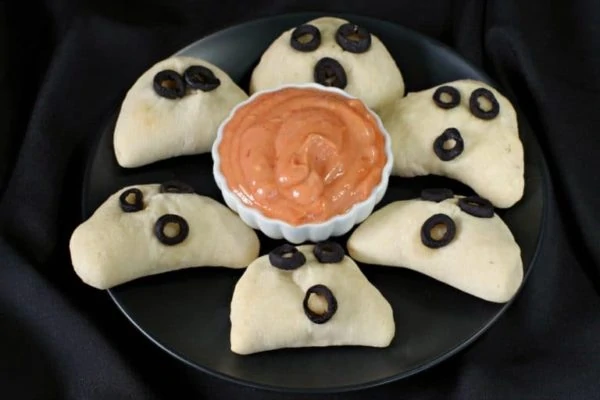 ghost mini pizza pockets recipe