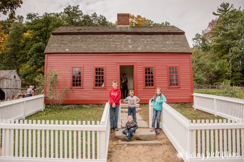 Old Sturbridge Village farmhouse