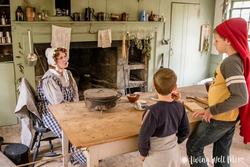 Old Sturbridge Village kitchen