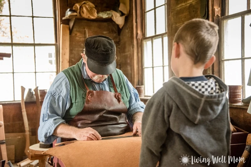 Old Sturbridge Village - shoemaker