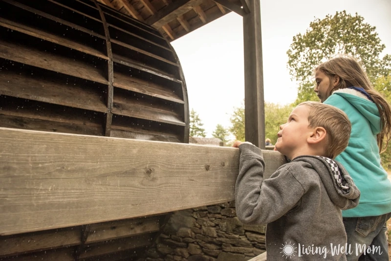 Old Sturbridge Village water wheel