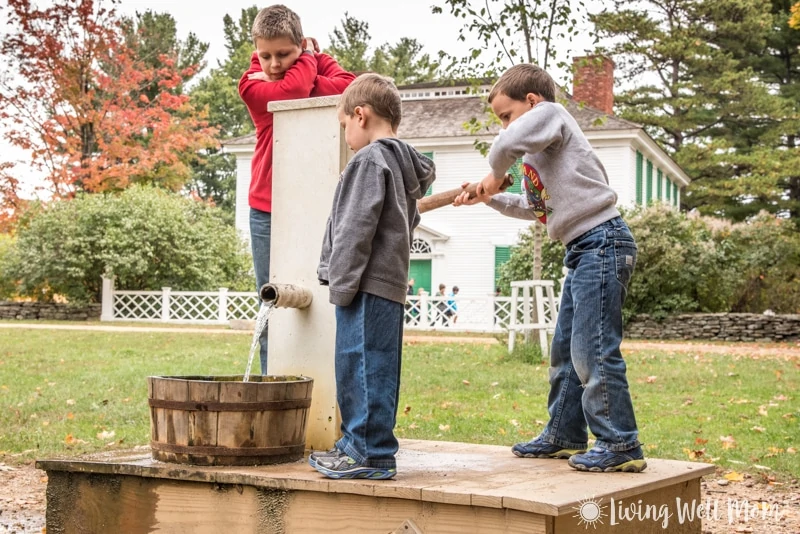 Old Sturbridge Village water