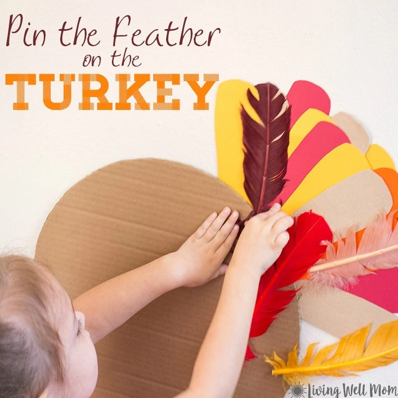 Here’s fun twist on a classic party game - the whole family will love this Thanksgiving version - Pin the Tail / Feather on the Turkey!