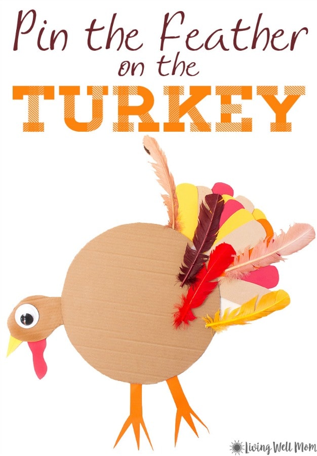 Here’s fun twist on a classic party game - the whole family will love this Thanksgiving version - Pin the Tail / Feather on the Turkey!