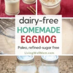 dairy-free homemade eggnog recipe