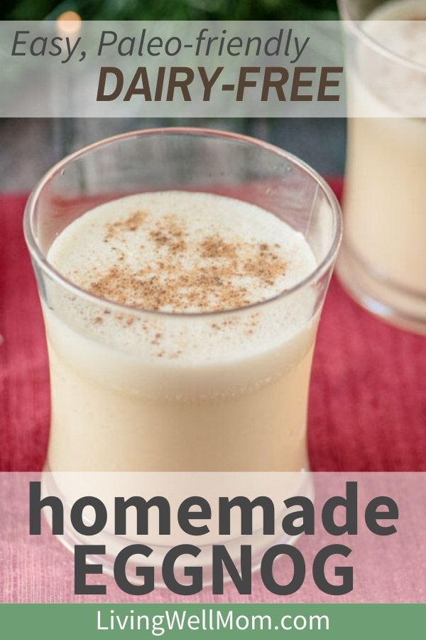 Dairy-Free Eggnog | Almond Milk, Paleo, Refined Sugar-Free recipe