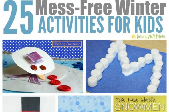 Mess Free Winter Activities