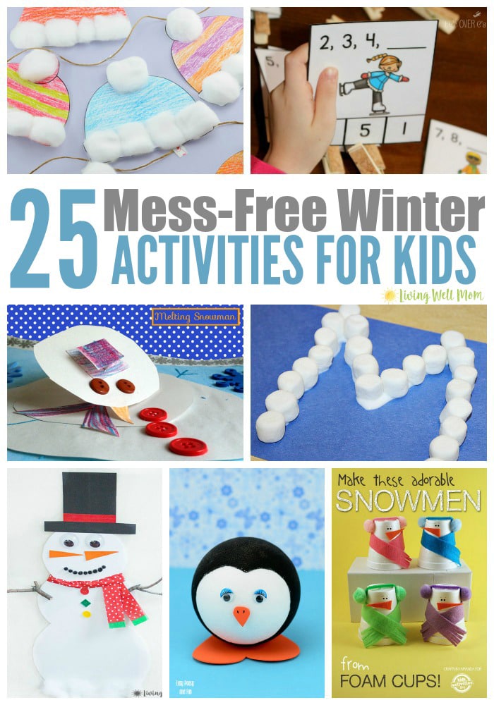 Fun Mess Free Activities For Toddlers