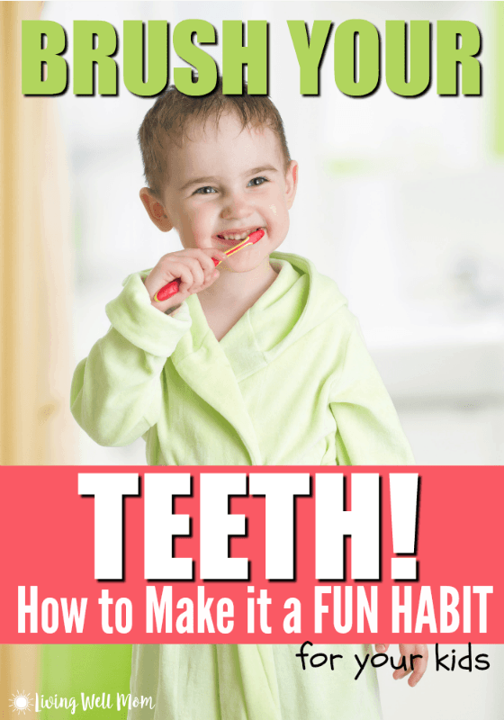 Need a way to motivate your kids to brush their teeth? Here's some simple tips from a mom of four that will help your whole family make brushing (and flossing!) a fun habit!