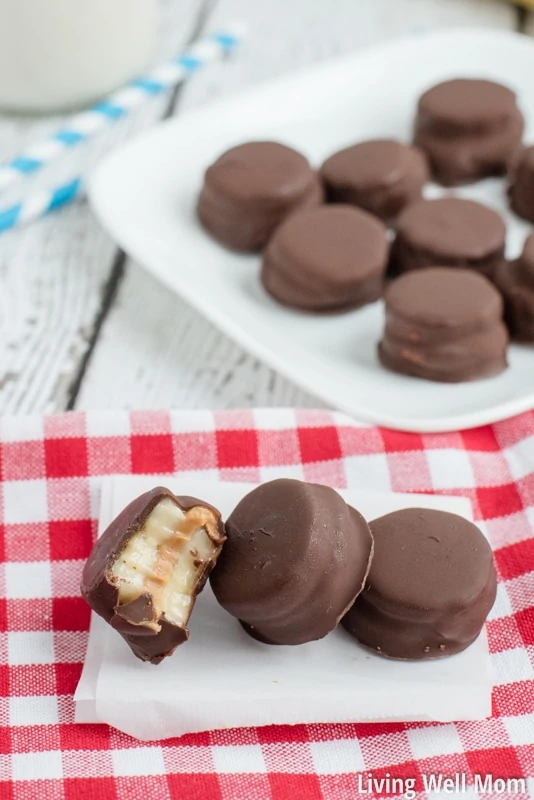 With chocolate, peanut butter, and banana, tasty Chunky Monkey Bites are a hit with kids. They're a perfect less-processed treat for a special treat or even an after-school snack. This recipe is gluten-free too!