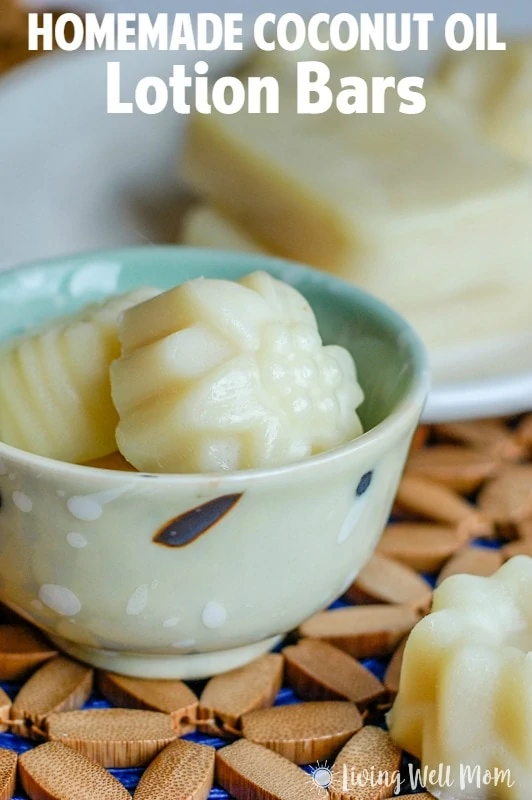 Tired of dealing with dry skin? Try this easy recipe for homemade coconut oil lotion bars. With just 3 all-natural ingredients, it will moisturize even the driest of skin! Plus it’s gentle and safe for babies and small children too. 