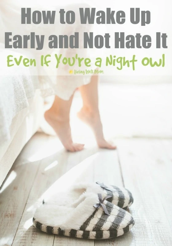 Tired of dreading early mornings? Or not sleeping well? This all-natural solution will help you wake up early, fall asleep quicker, and sleep better! (Nope, it's not coffee or supplements either.) If it worked for this mom with four kids, it can work for you!