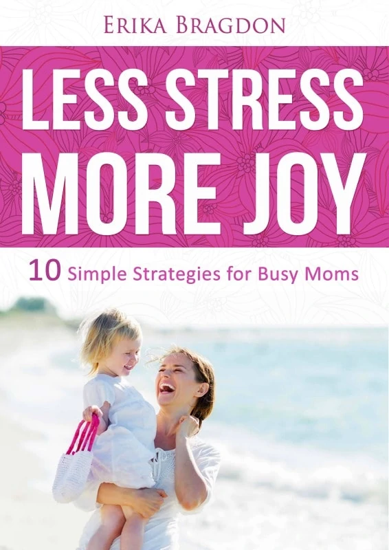 Tired of just barely getting by? Less Stress, More Joy: 10 Simple Strategies for Busy Moms is a newly released short ebook that will teach you how to say goodbye to endless to-do lists, plus learn how to make time for what really matters, including yourself! Grab your free copy here!