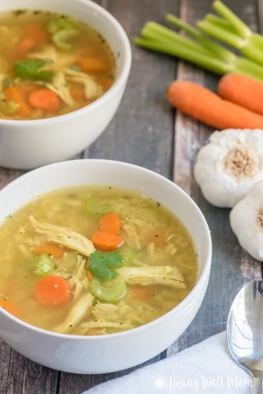 Quick Homemade Chicken Soup - Mary's Whole Life