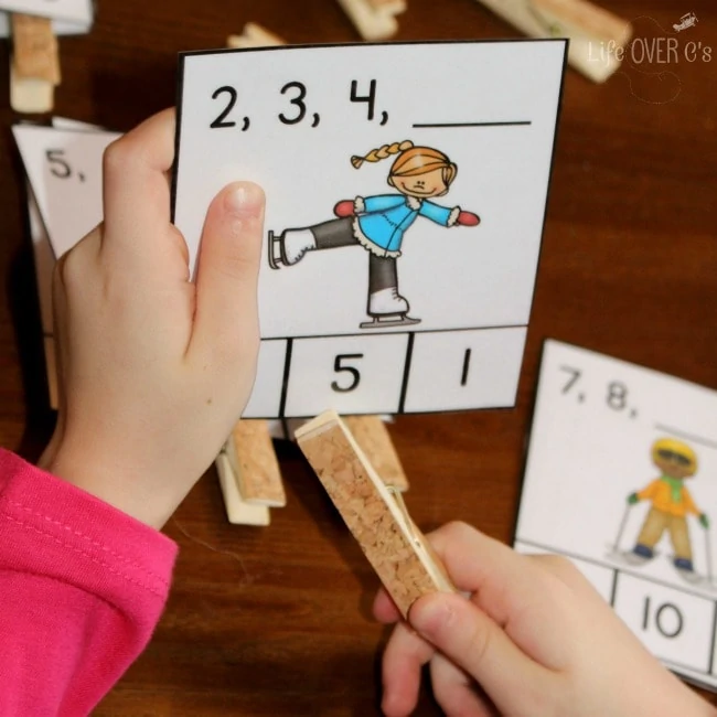  math learning activity for little kids 