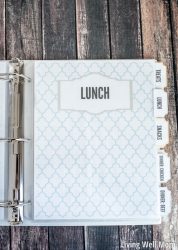 DIY Recipe Binder (with Free Printable Downloads)