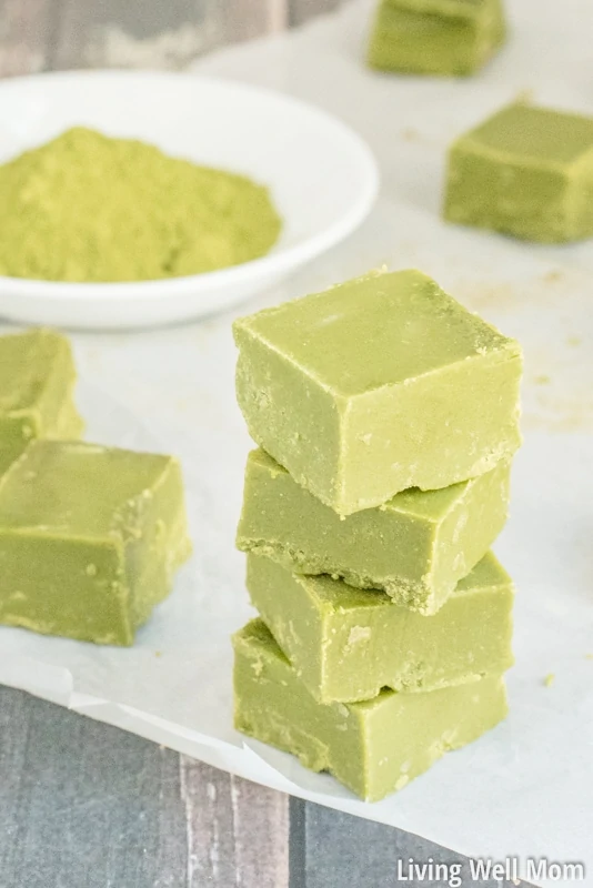 Love green tea? You won't be able to resist this incredibly easy Green Tea Fudge recipe. It's rich, satisfying, and provides a nice energy boost, thanks to the matcha green tea powder. Plus this recipe is Paleo, meaning it's dairy-free, refined sugar-free and grain-free!