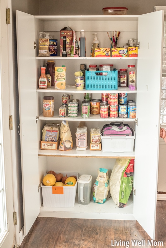 How To Organize Your Pantry Keep It That Way Even With Kids