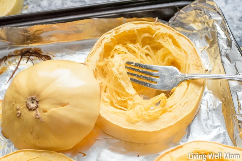 Love using spaghetti squash as a healthy pasta alternative in your cooking, but hate how long it takes to cook? Here's the quick and easy way to cook spaghetti squash that will save you time and frustration! Plus you'll get longer spaghetti "noodles!"