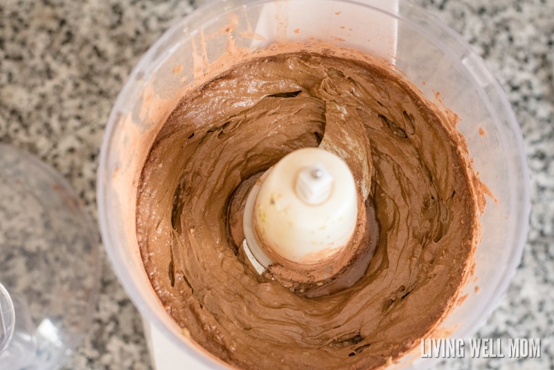 5 minute chocolate mousse in the food processor