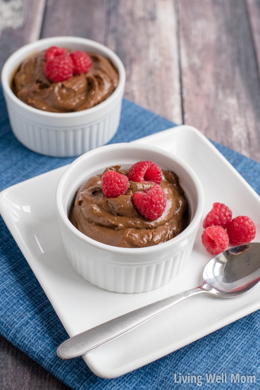 Guilt-Free Healthy Chocolate Mousse in Less Than 5 Minutes