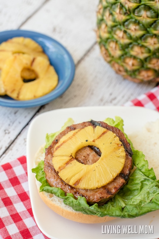 Here's a tasty twist on a classic grilled burger - Hawaiian Teriyaki Turkey Burgers! These delicious burgers are very quick and simple to make and a favorite with the whole family, including kids! Get the easy recipe here and pop them on the grill today!