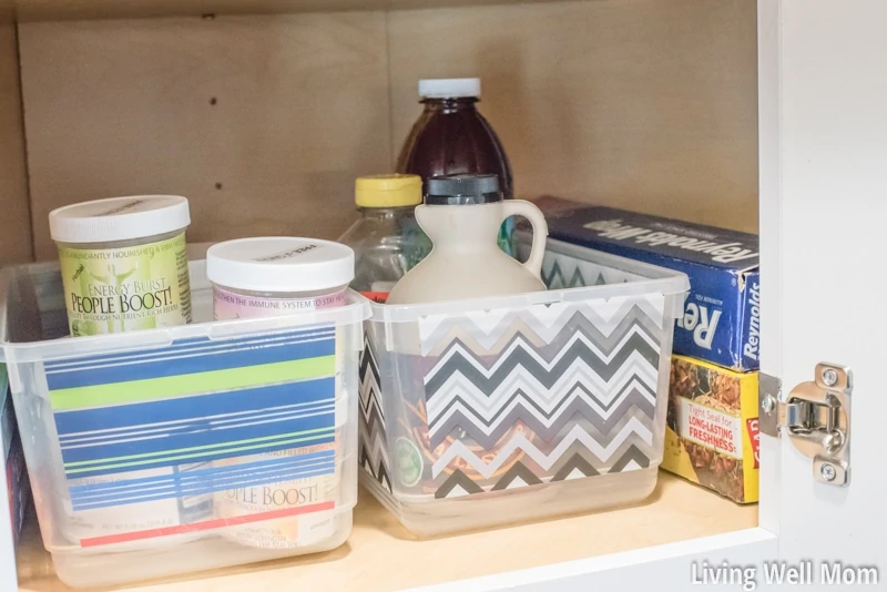 That tricky corner cupboard in your kitchen can be tough to organize! Here's a few simple ideas for making the most of that space without any fancy organizing tricks or purchases required!