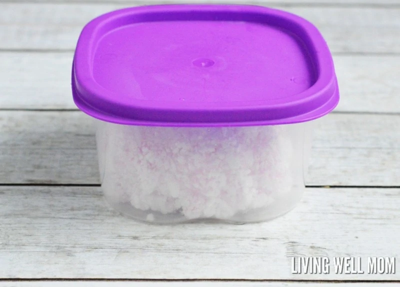 Looking for a fun rainy day activity for the kids? This Homemade Floam is super easy to make (check out the step-by-step photo directions here) and kids will love the squishy result! Your wallet will too because the homemade version is much cheaper than the store stuff!