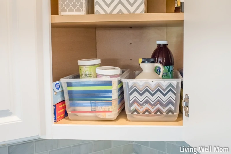 Corner Cupboard Organization in the Kitchen