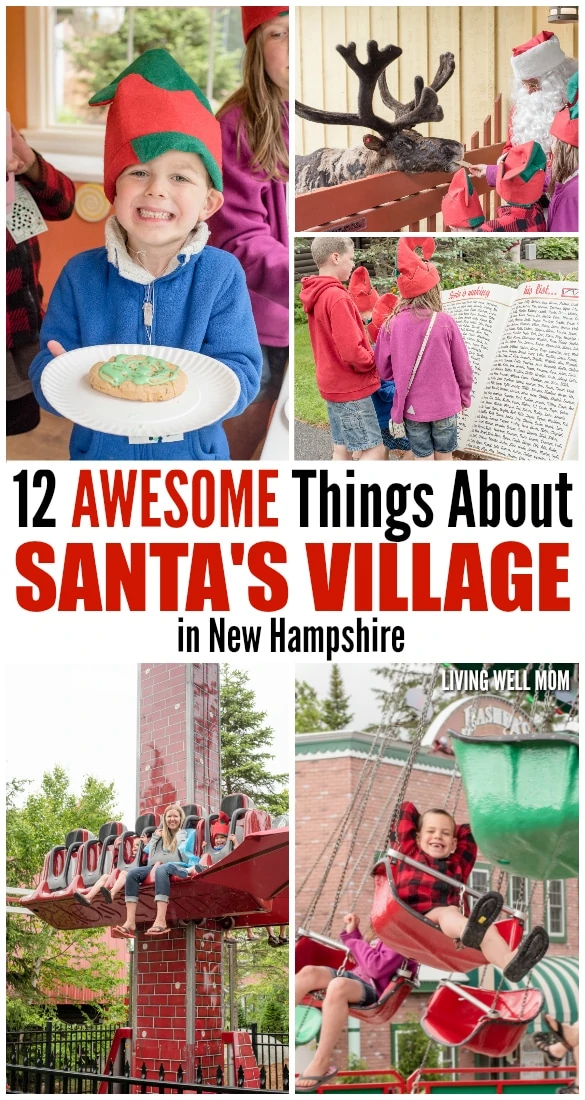 Have you heard of Santa's Village before? It's a charming family theme park set in the beautiful mountains of Jefferson, New Hampshire. And you guessed it - Santa's Village is all about Christmas! Kids, young and old, will enjoy a wonderful day (or more) with "rides and shows, cookies and elves, Santa and his reindeer!"