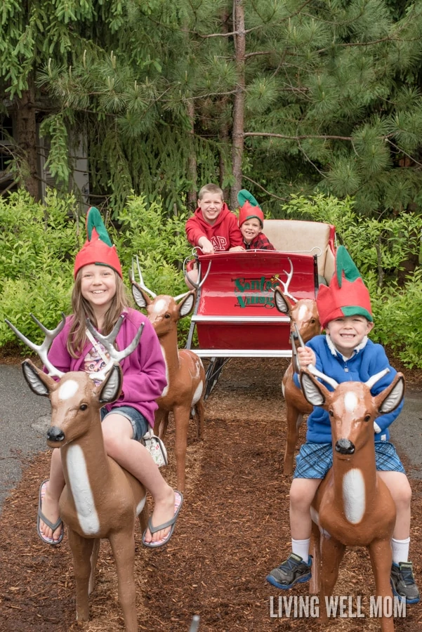 Looking for a great place to visit with your family? Here’s 12 awesome reasons why you should visit Santa’s Village in Jefferson, New Hampshire: A charming family theme park set in beautiful mountains, there’s rides for all ages, shows, Santa himself and real live reindeer! You’ll come away with family memories to cherish for years!