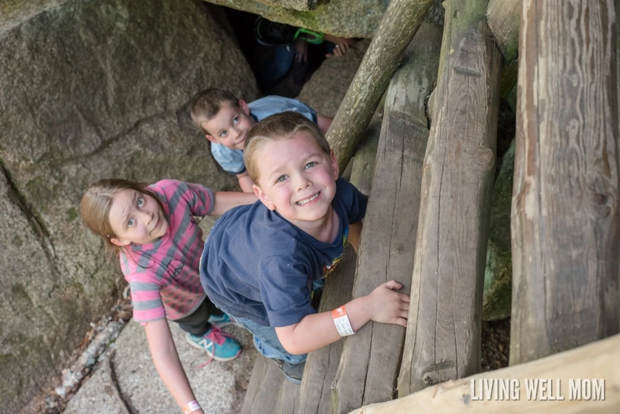 Loon Mountain in Lincoln, New Hampshire has everything you need for unforgettable family memories. From a gentle gondola ride 3000 feet to the summit with glacial caves and beautiful scenery to an adventure park with a climbing wall, bungee trampoline, zipline, and more, there's even an Aerial Forest Adventure Park with rope courses for the brave! Find out our family's experience here: