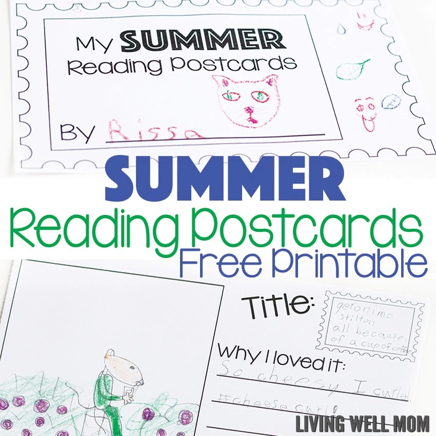 Hoping to get your kids to read more this summer? This fun summer reading log printable set is a great way to encourage children to read! Kids will love drawing pictures and writing about each book and it’s a great way to keep track of how many books they’ve read! Download this FREE printable here. 