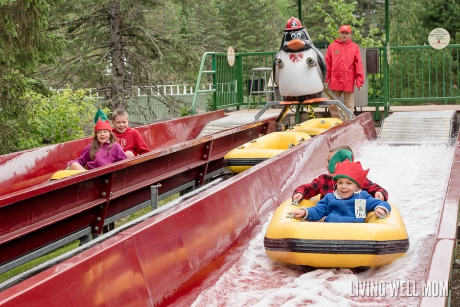 Looking for a great place to visit with your family? Here’s 12 awesome reasons why you should visit Santa’s Village in Jefferson, New Hampshire: A charming family theme park set in beautiful mountains, there’s rides for all ages, shows, Santa himself and real live reindeer! You’ll come away with family memories to cherish for years!