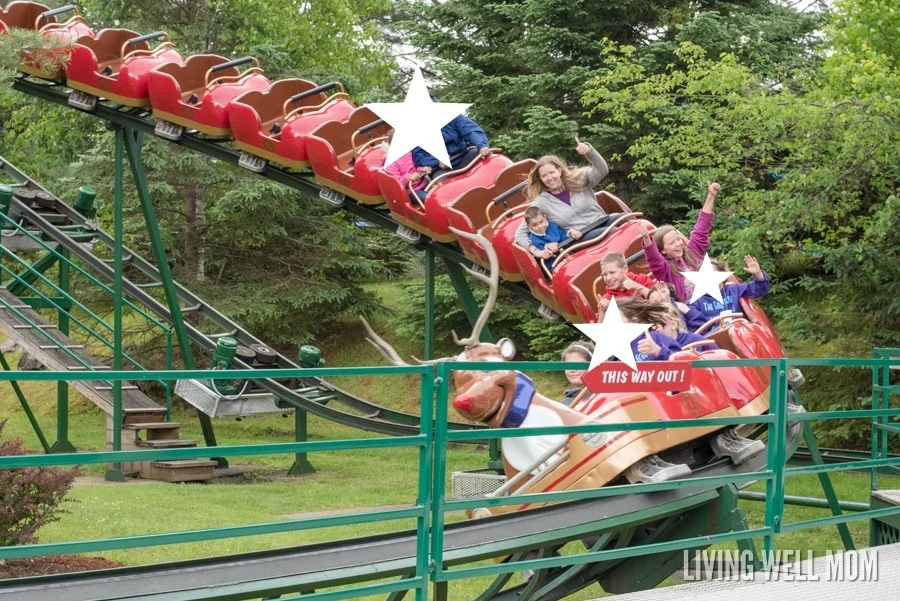 Looking for a great place to visit with your family? Here’s 12 awesome reasons why you should visit Santa’s Village in Jefferson, New Hampshire: A charming family theme park set in beautiful mountains, there’s rides for all ages, shows, Santa himself and real live reindeer! You’ll come away with family memories to cherish for years!