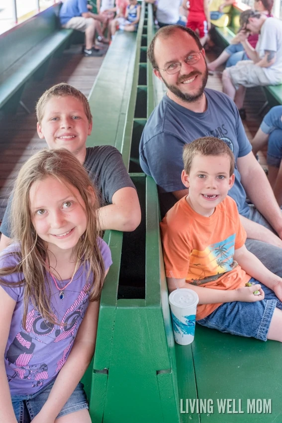 With a little history and a lot of fun, the whole family will have an unforgettable time at Clark's Trading Post in Lincoln, New Hampshire. There's a steam locomotive train ride, live black bear show, water raft ride, the Wolfman, a Mystical Mansion, and so much more! Read our family's review here: