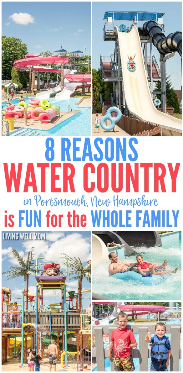 Looking for a fun place to visit with the WHOLE family? Water Country, in Portsmouth, NH, has everything you’re looking for! Here’s 8 reasons why this water park is a fantastic family place to visit! 