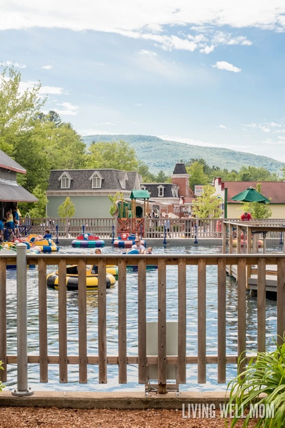 With a little history and a lot of fun, the whole family will have an unforgettable time at Clark's Trading Post in Lincoln, New Hampshire. There's a steam locomotive train ride, live black bear show, water raft ride, the Wolfman, a Mystical Mansion, and so much more! Read our family's review here: