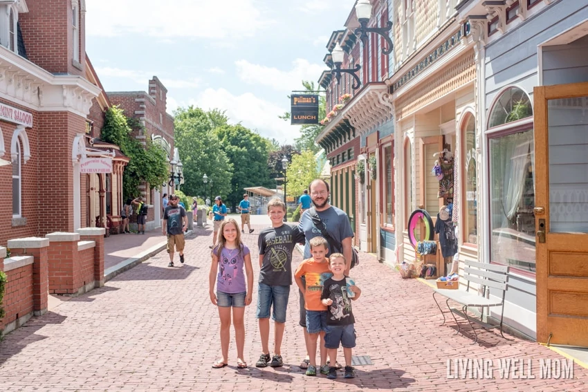 With a little history and a lot of fun, the whole family will have an unforgettable time at Clark's Trading Post in Lincoln, New Hampshire. There's a steam locomotive train ride, live black bear show, water raft ride, the Wolfman, a Mystical Mansion, and so much more! Read our family's review here: