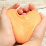 Looking for a fun activity that will keep your kids busy for hours? This DIY Silly Putty recipe takes less than 5 minutes to make and kids LOVE squeezing, pulling, stretching, and playing with their very own putty! Plus it only requires 2 common household ingredients (NO borax) and is so so EASY to make!