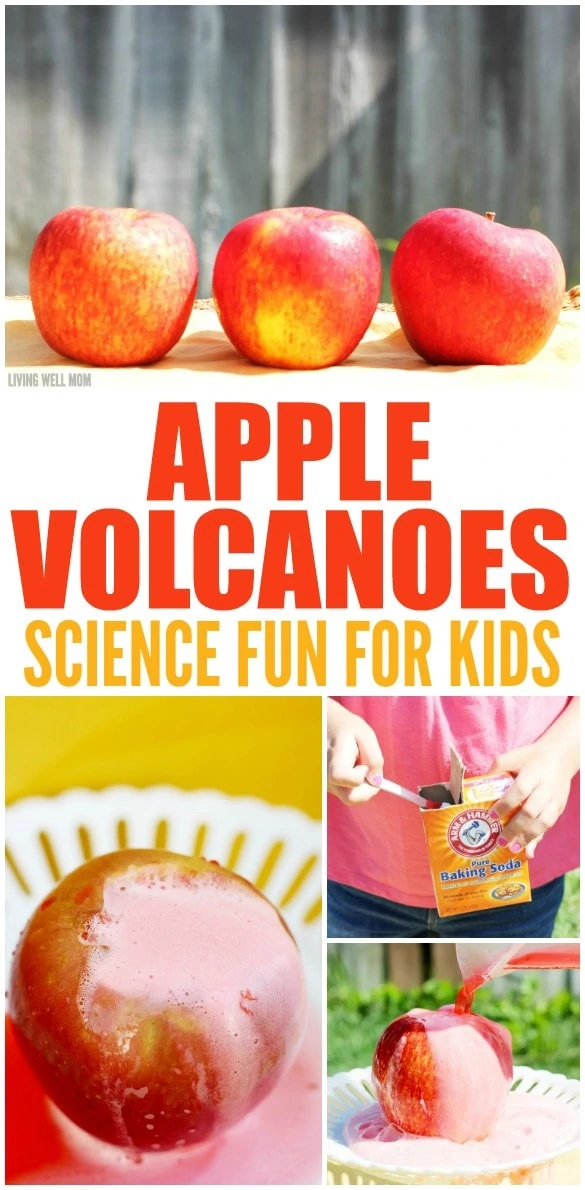 Looking for fall fun with the kids that includes a little science? This fun STEM project allows you to create a foamy “eruption” using supplies found in your kitchen. This isn’t your average volcano - these are APPLE Volcanoes! Get the easy how-to here: