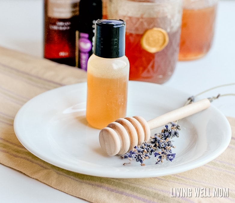 Homemade Lavender Honey Face Wash in Just 5 Minutes