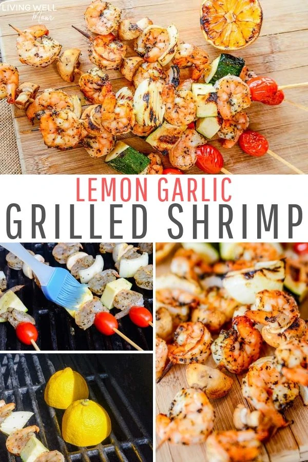 lemon garlic grilled shrimp pin