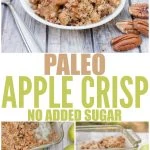 paleo apple crisp with no added sugar