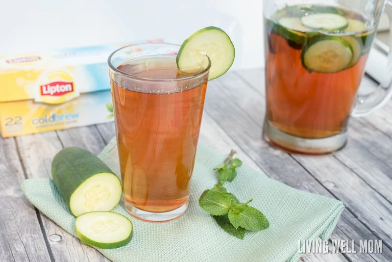 Lightly sweetened with a touch of honey, this Cucumber Mint Iced Tea recipe is simple to make and the perfect way to add a refreshing twist to an iced tea.