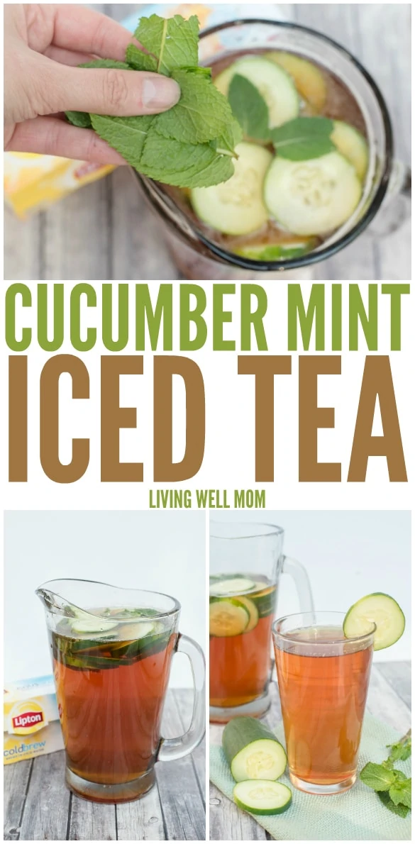 Lightly sweetened with a touch of honey, this Cucumber Mint Iced Tea recipe is simple to make and the perfect way to add a refreshing twist to an iced tea.